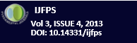 					View Vol. 3 No. 4 (2013): IJFPS
				